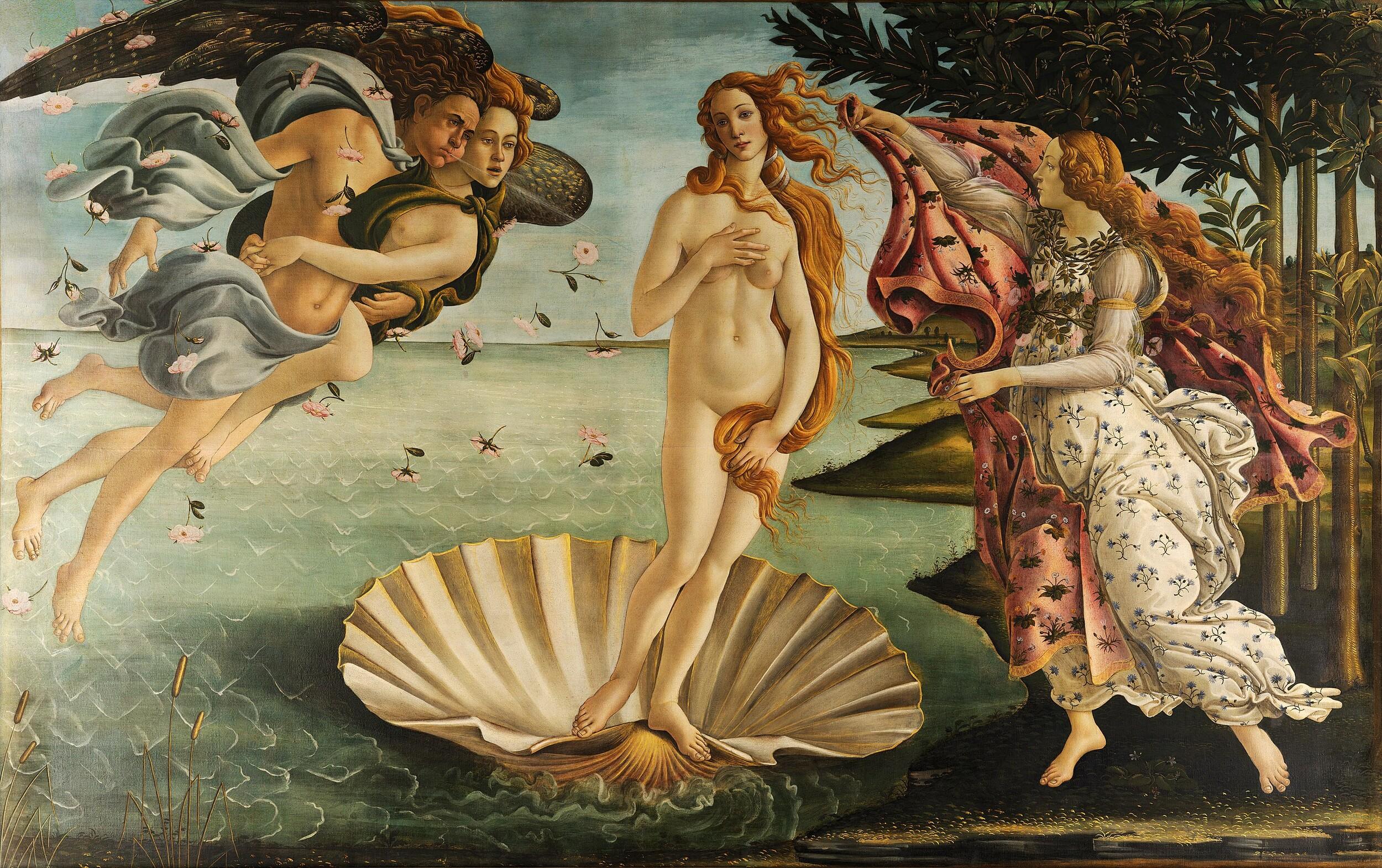 Sandro Botticelli - The birth of Venus 