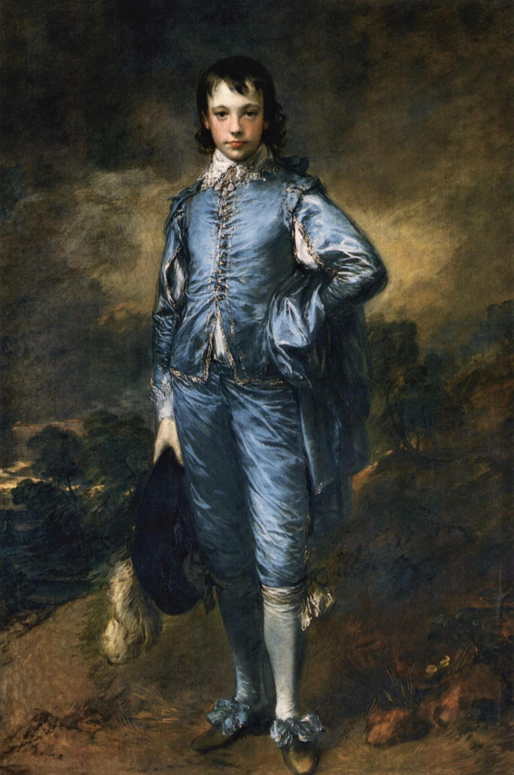 Thomas Gainsborough - The blue boy (portrait of Jonathan Buttall)