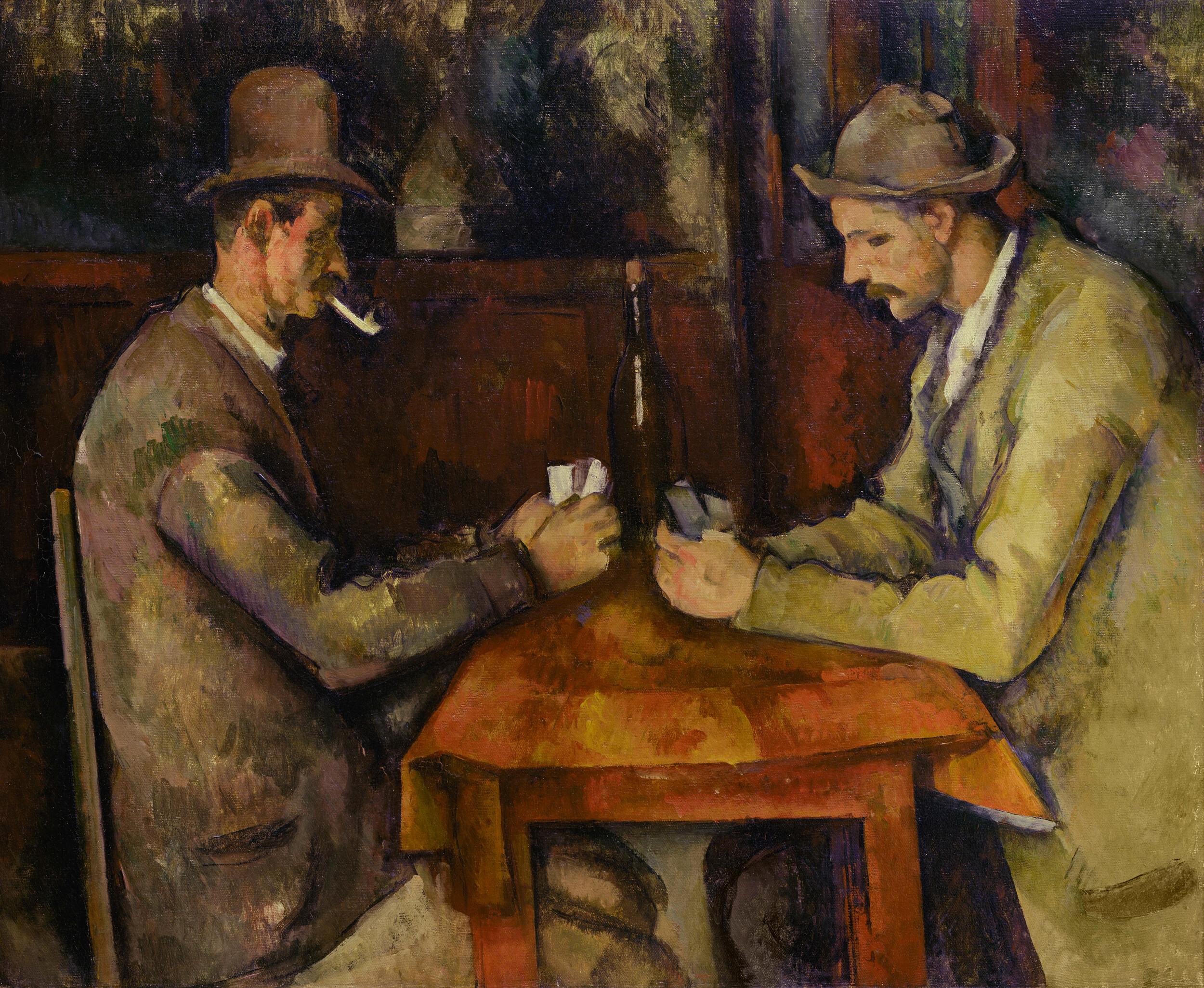 Paul Cézanne - The card players (5th version) 