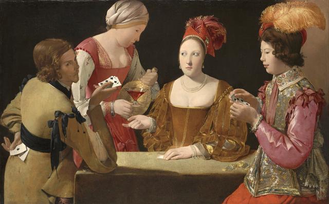 Georges de La Tour - The cheat with the Ace of diamonds