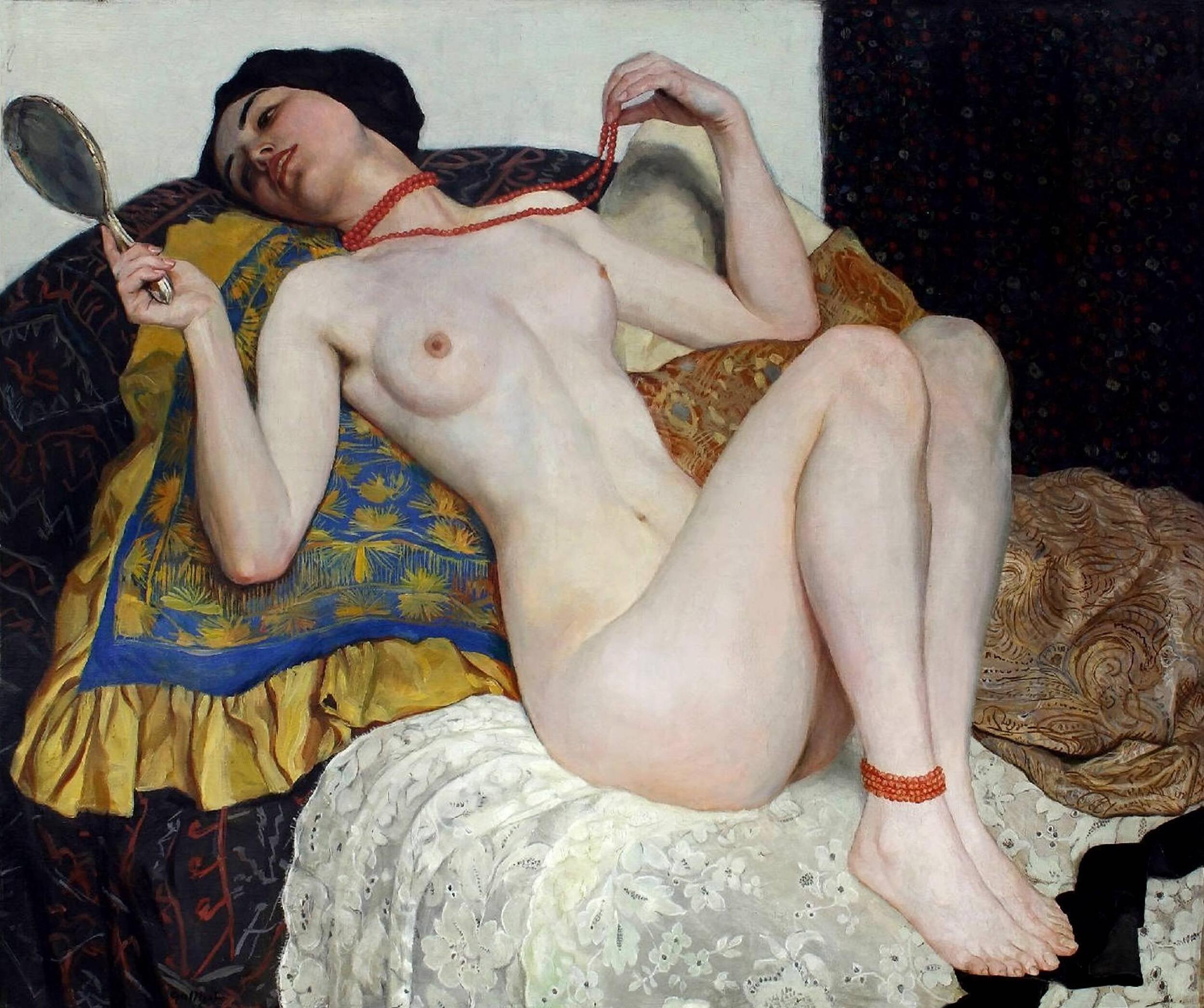 Wilhelm Gallhof - The coral necklace