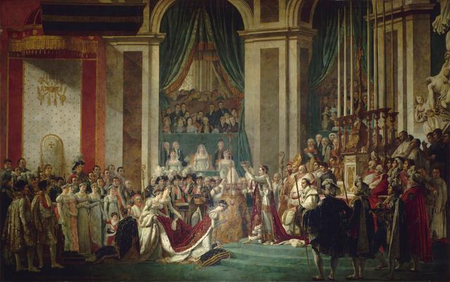 Jacques-Louis David - The coronation of Napoleon