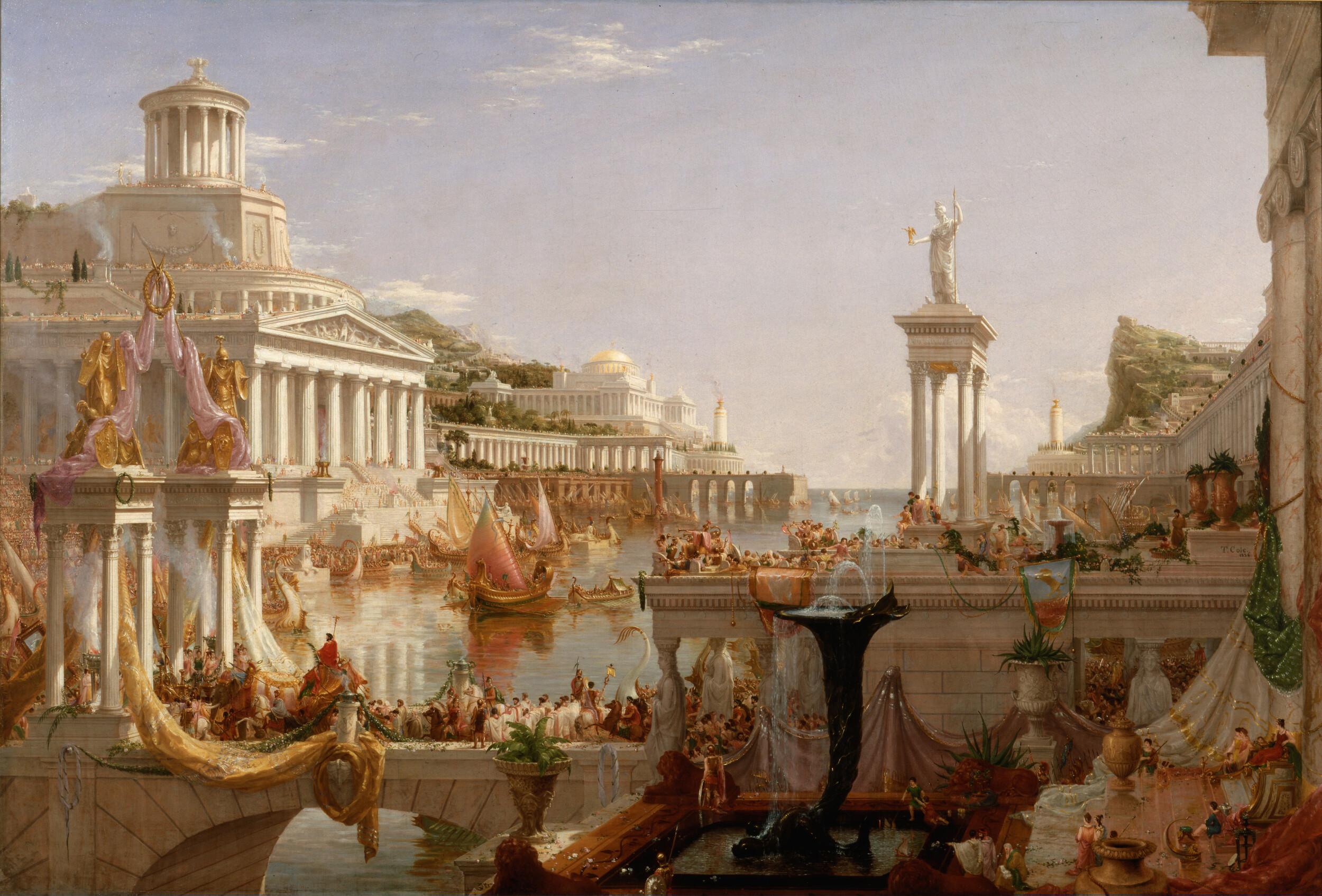 Thomas Cole - The Course of the Empire: 3. Consummation