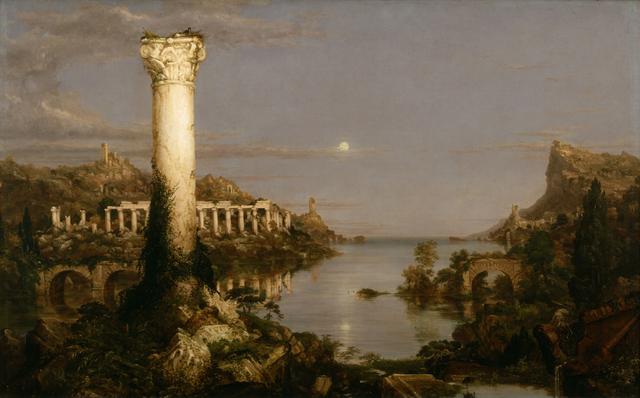 Thomas Cole - The Course of the Empire- 5. Desolation