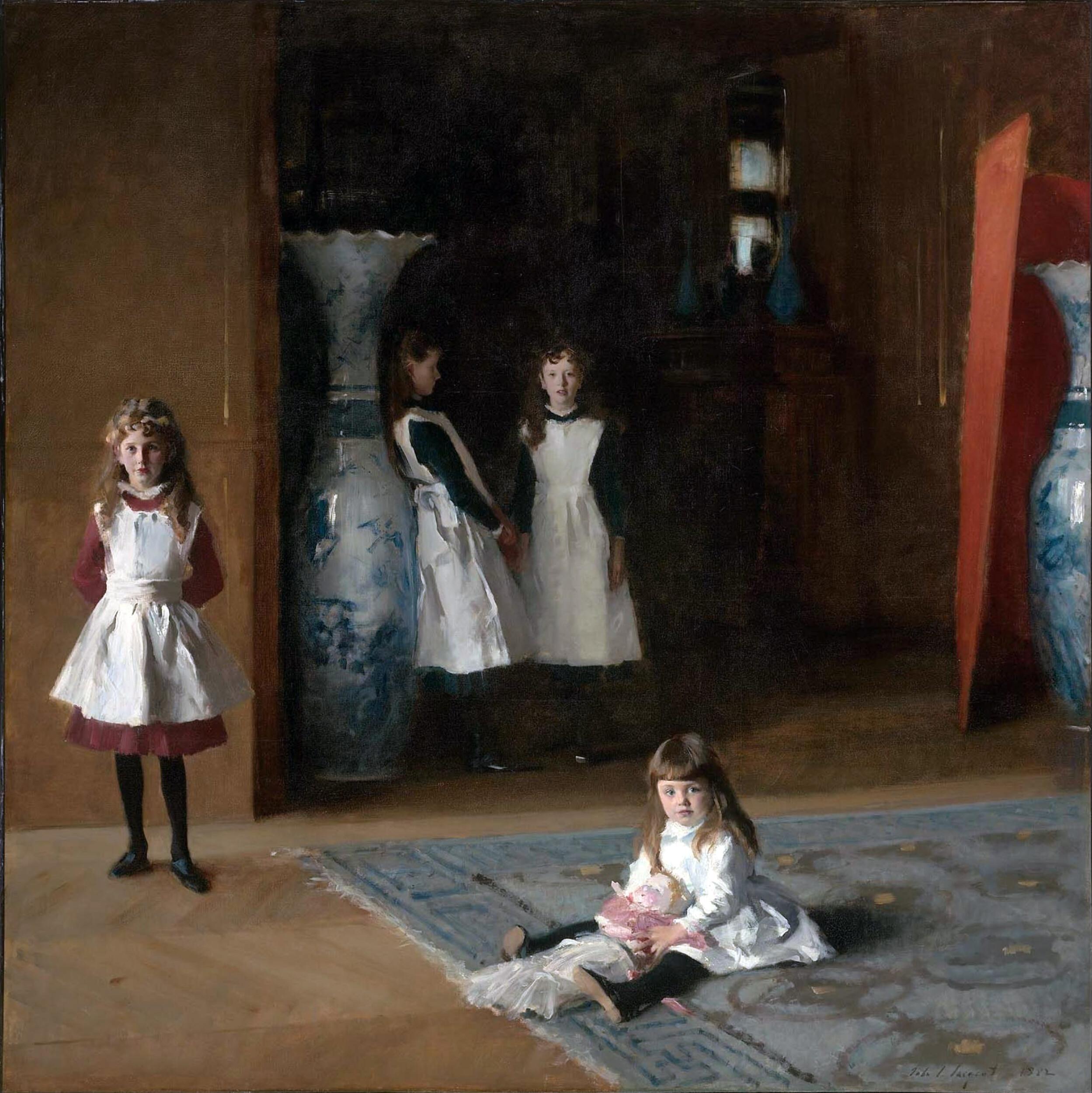 John Singer Sargent - The daughters of Edward Darley Boit