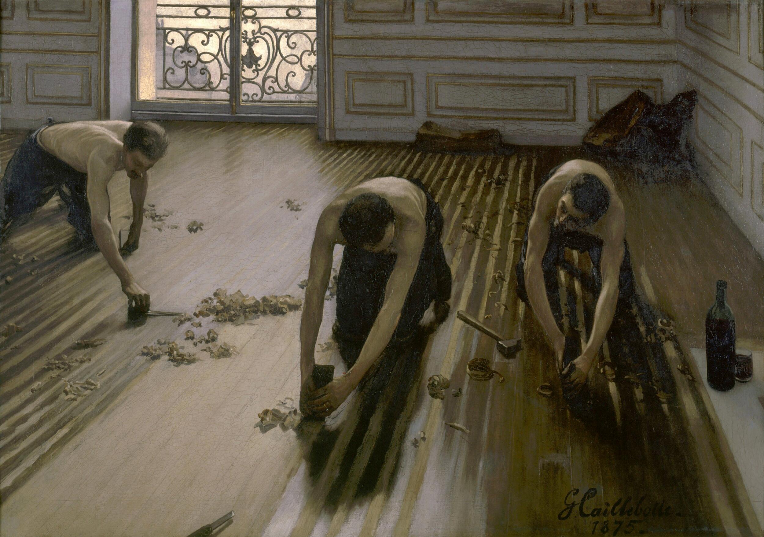 Gustave Caillebotte - The floor scrapers