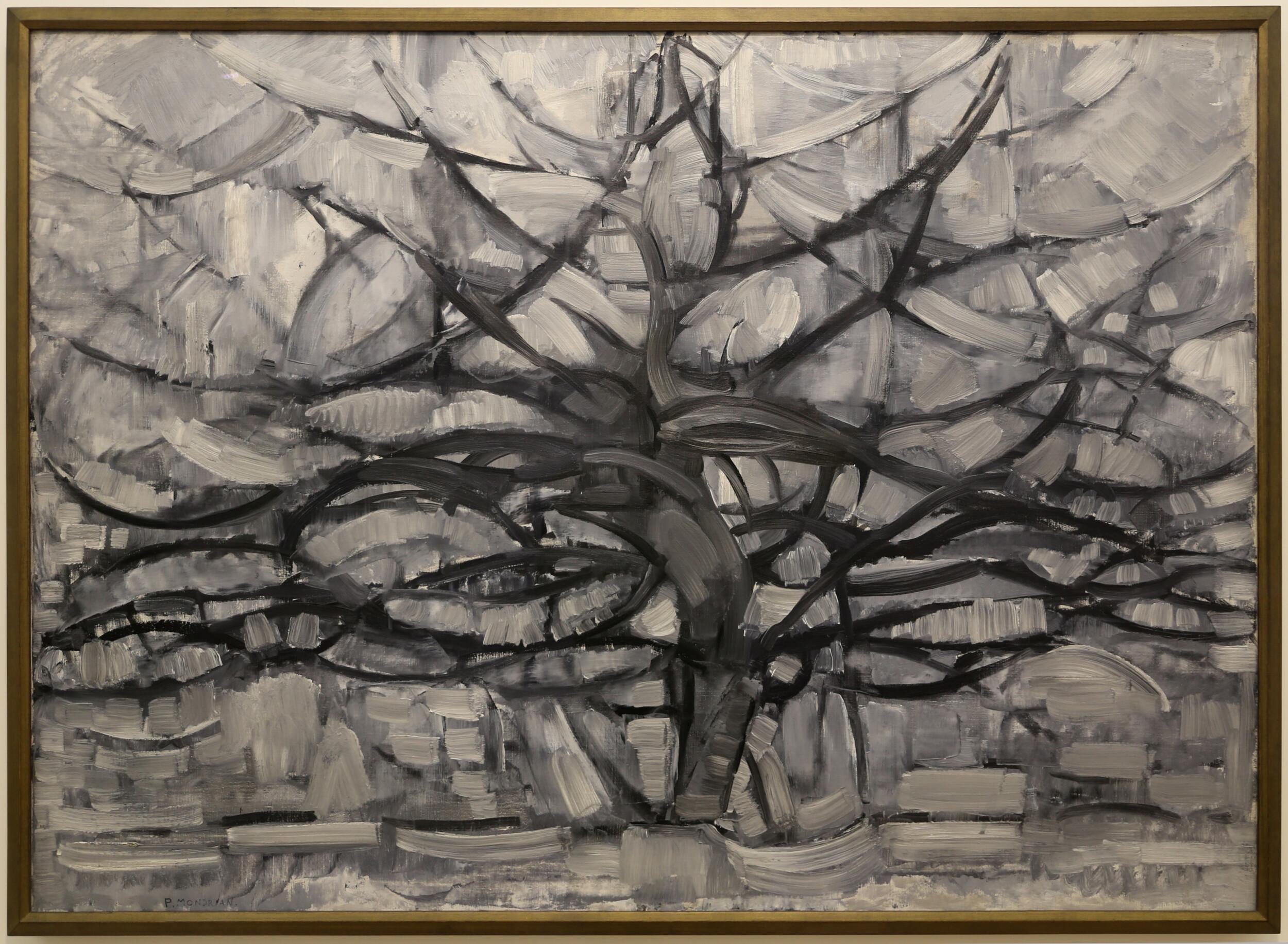 Piet Mondrian - The gray tree