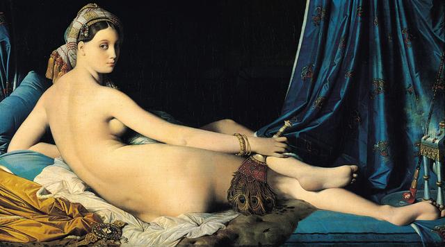 Jean Auguste Dominique Ingres - The great odalisque