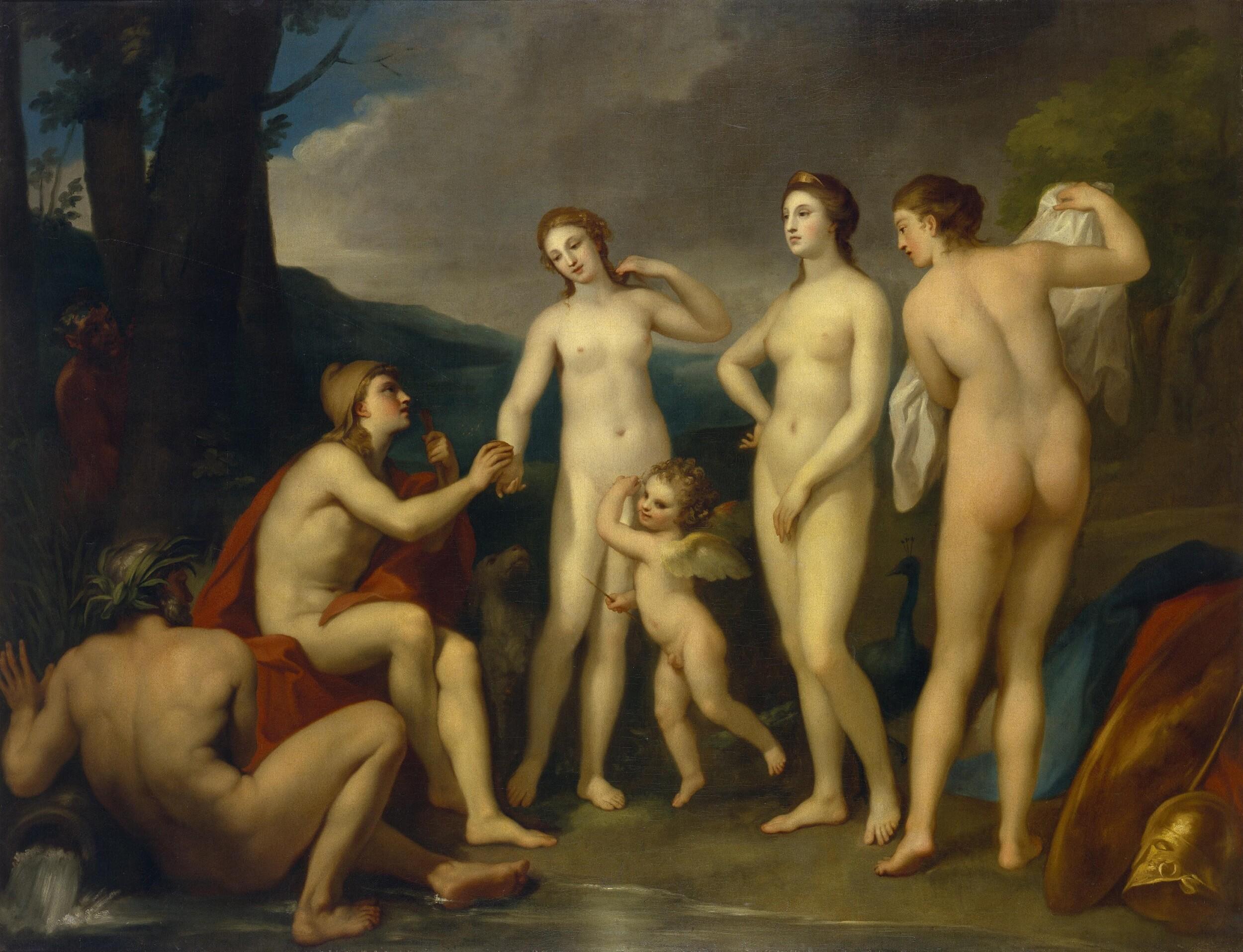 Anton Raphael Mengs - The judgment of Paris