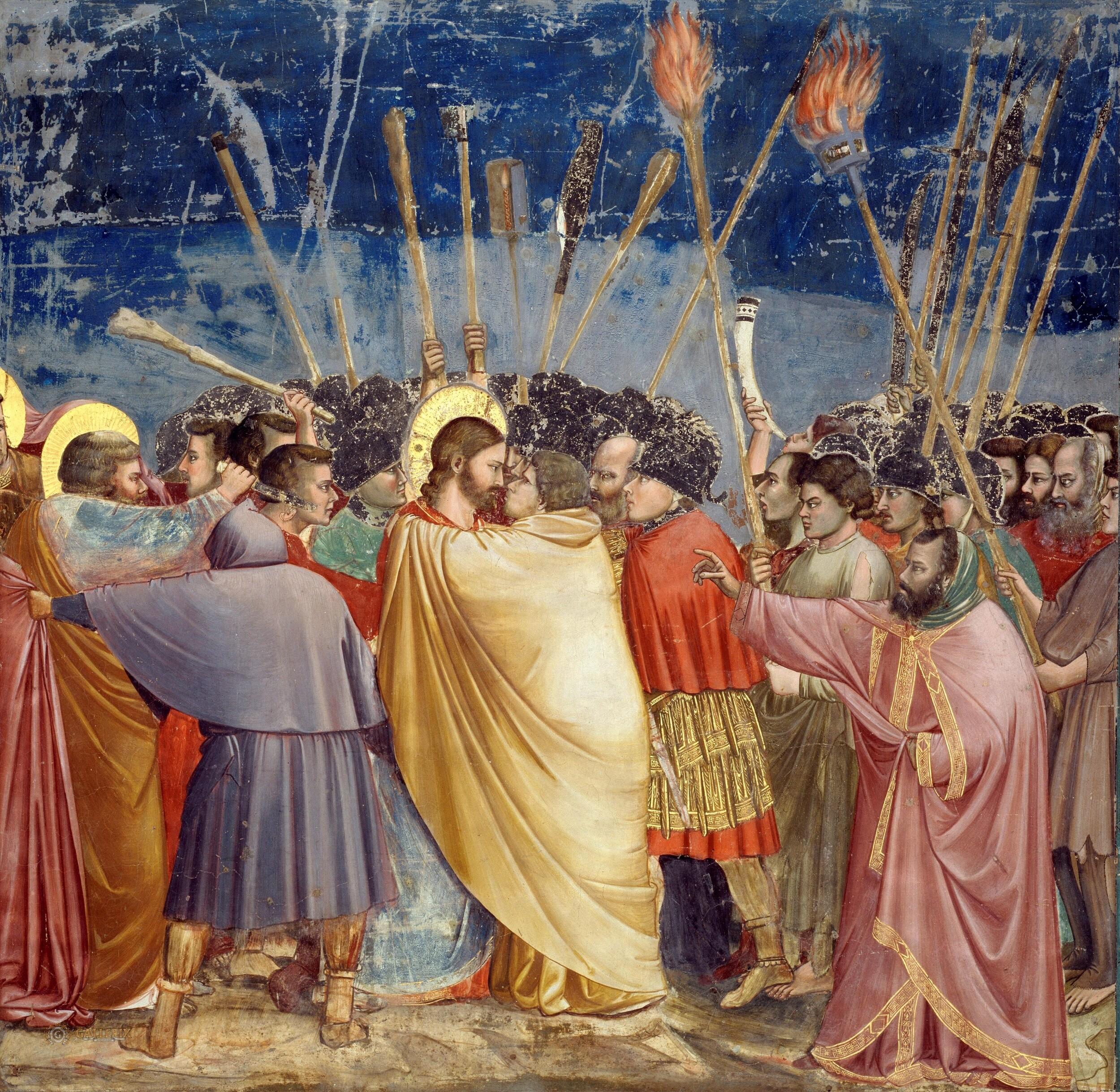  Giotto - The Kiss of Judas