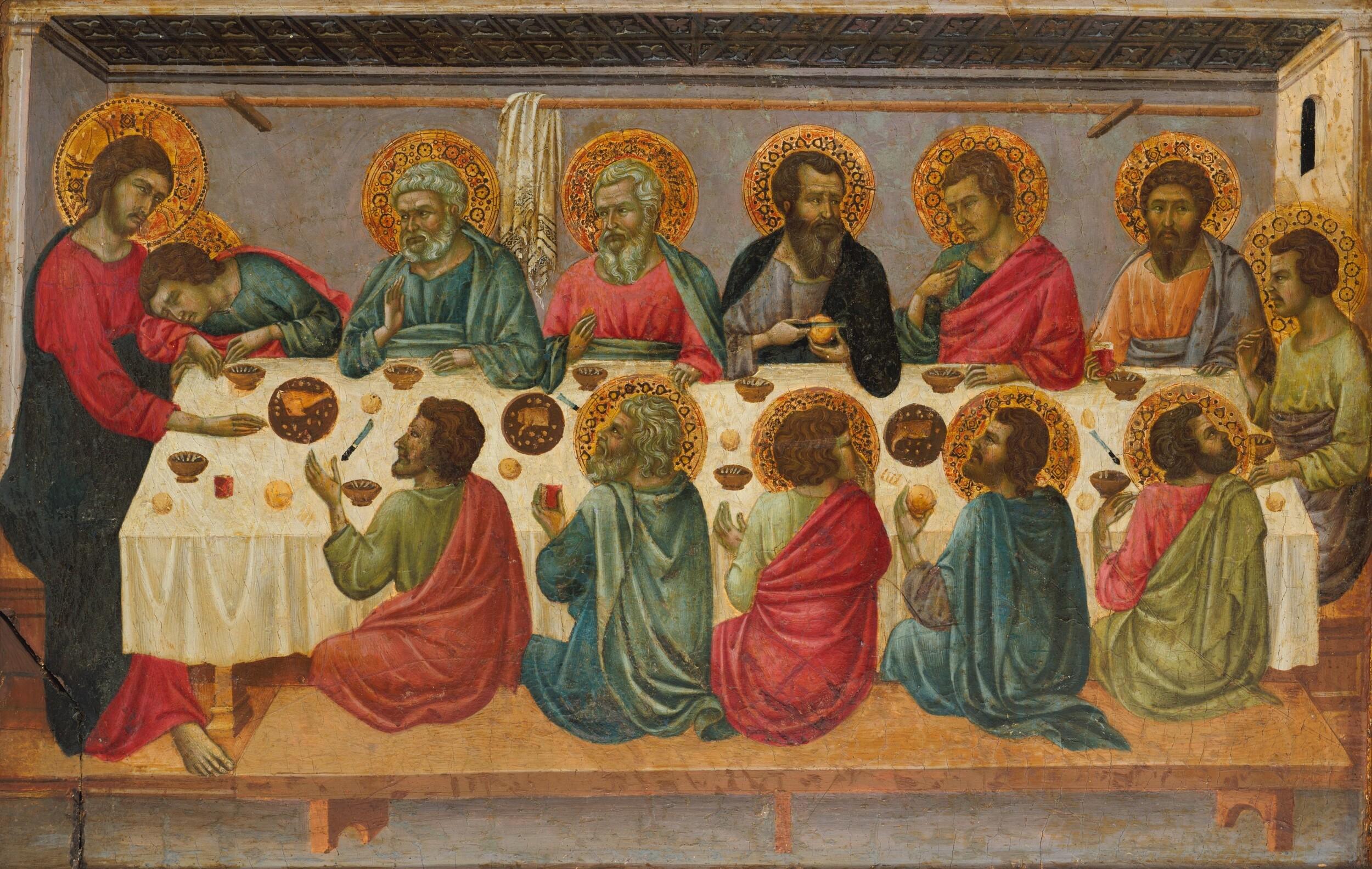 Ugolino di Nerio - The last supper