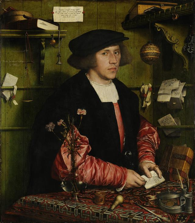 Hans Holbein the Younger  - The merchant Georg Gisze