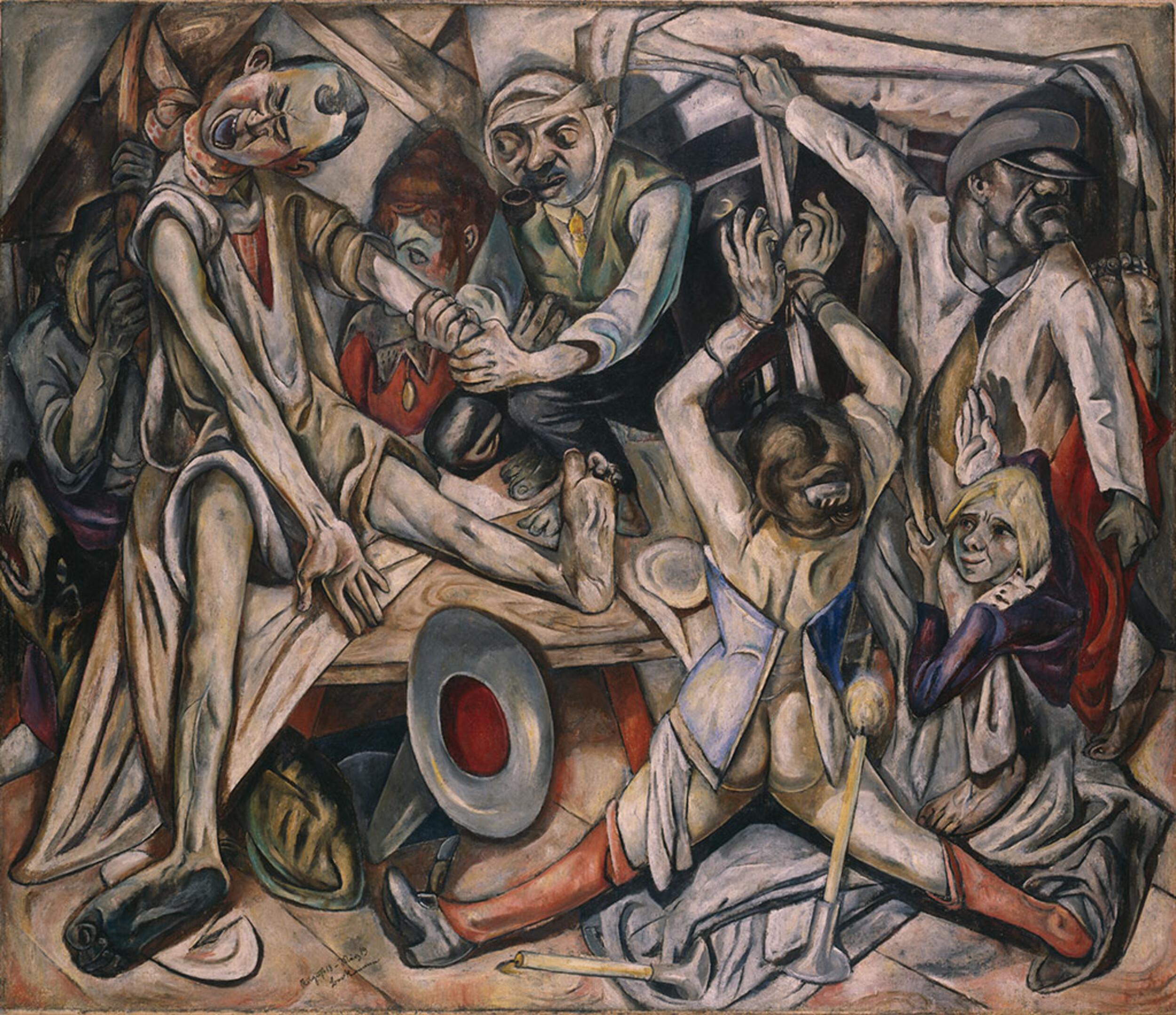 Max Beckmann - The night