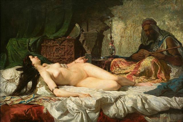 Marià Fortuny - The odalisque