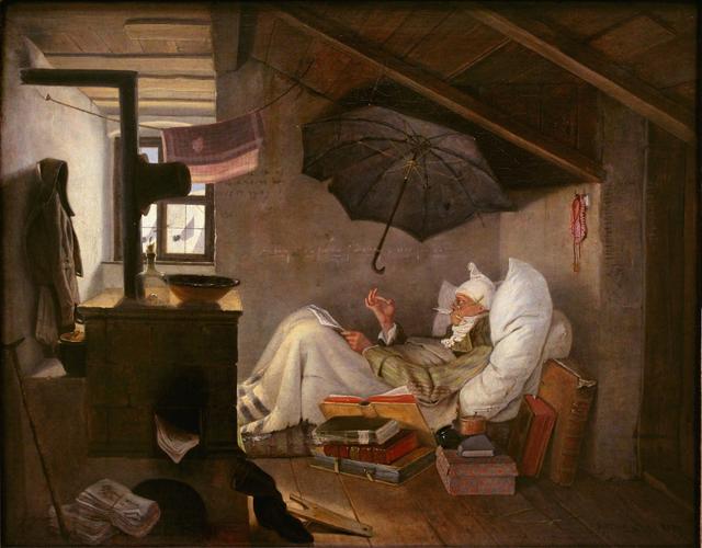 Carl Spitzweg - The poor poet