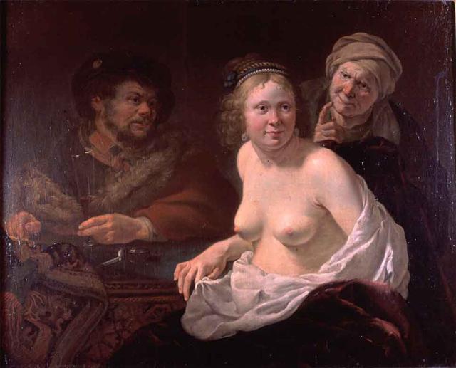 Jan Gerritsz van Bronckhorst - The procuress (aka the prostitute)