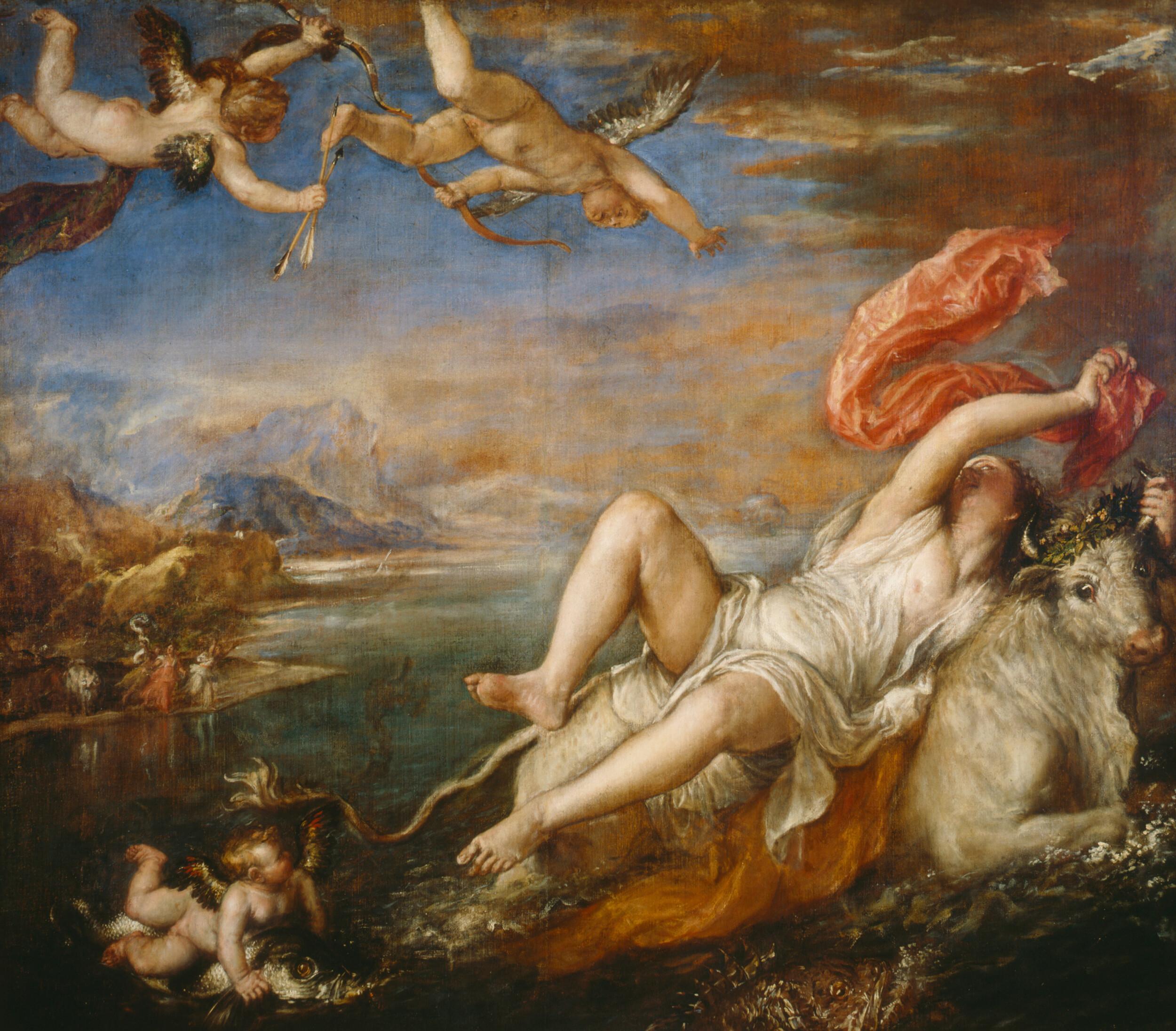  Titian - The rape of Europa