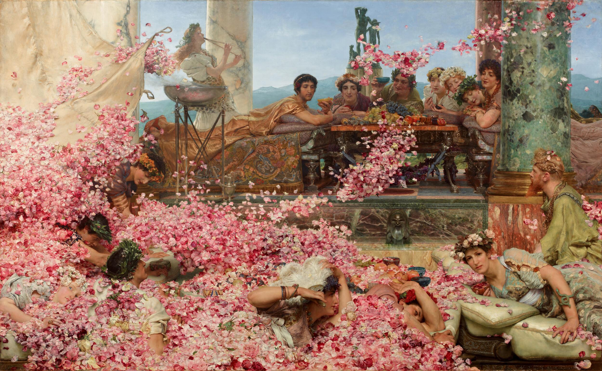 Lawrence Alma-Tadema - The roses of Heliogabalus