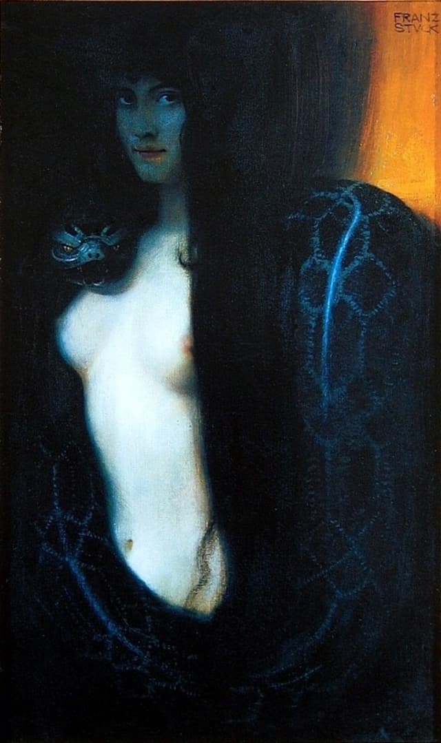 Franz von Stuck - The sin