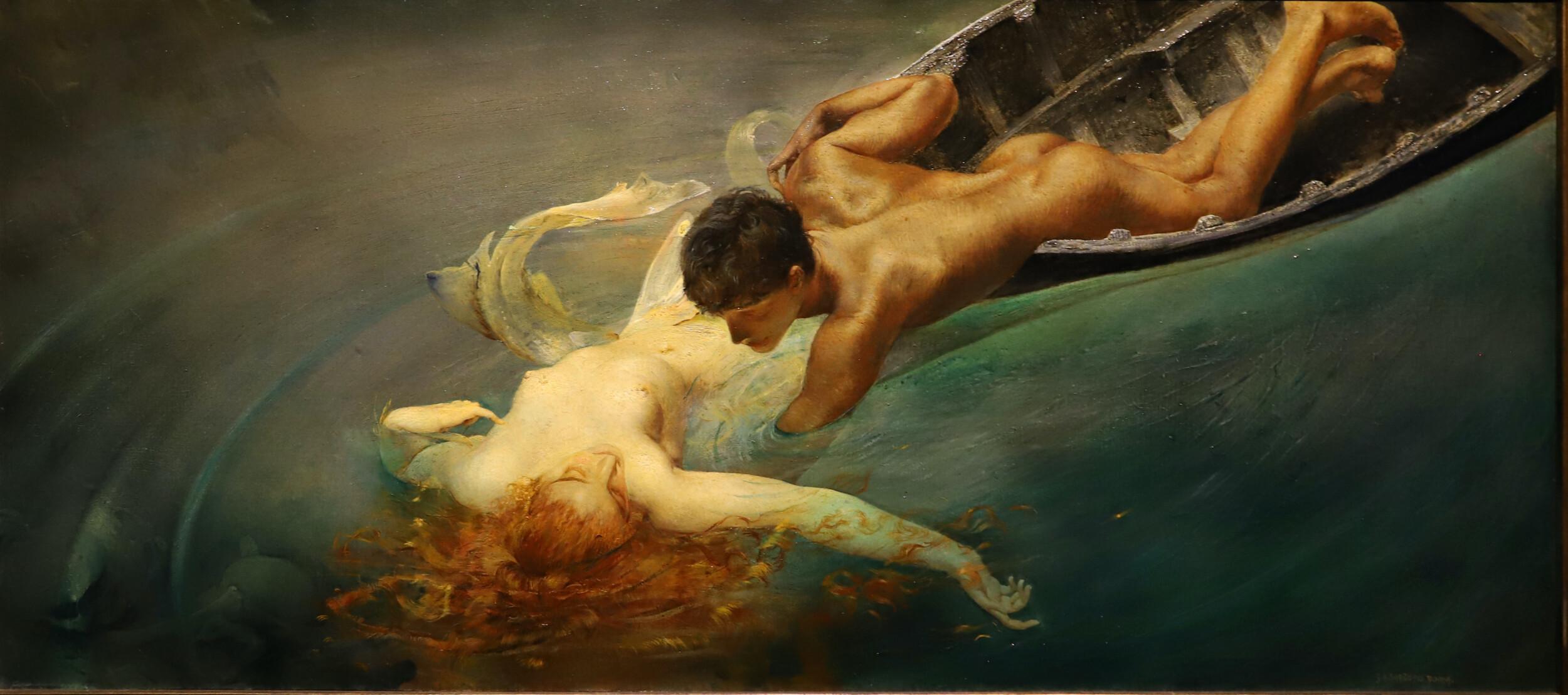 Giulio Aristide Sartorio - The siren