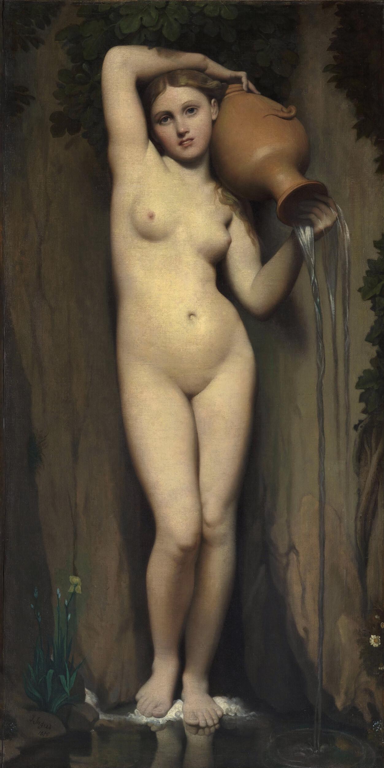 Jean Auguste Dominique Ingres - The spring