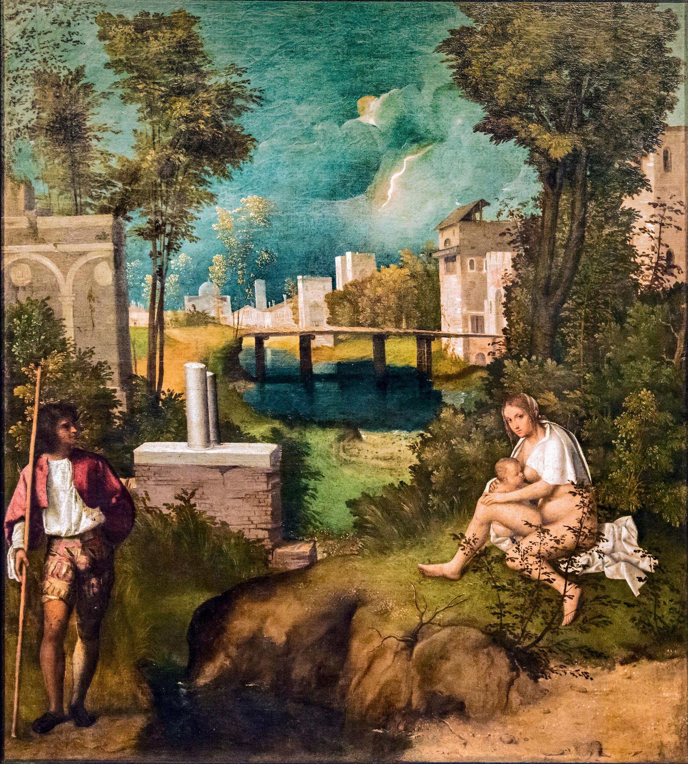  Giorgione - The tempest