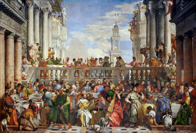 Paolo Veronese - The wedding feast at Cana