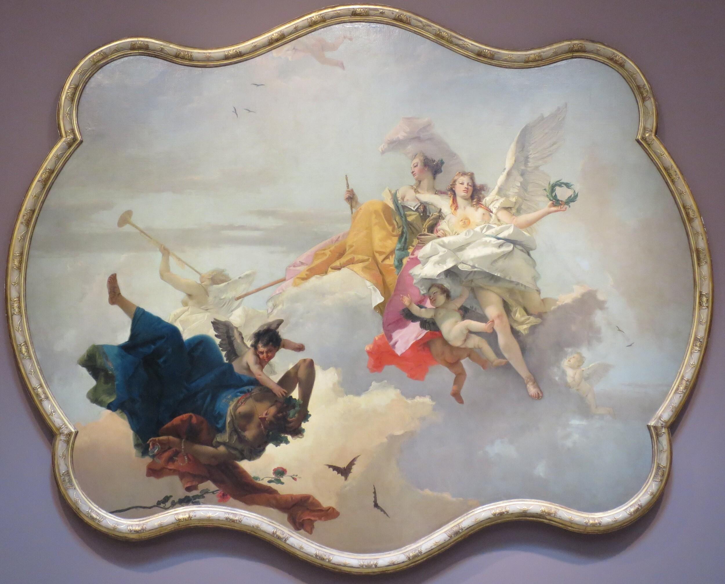 Giovanni Battista Tiepolo - Triumph of virtue and nobility over ignorance