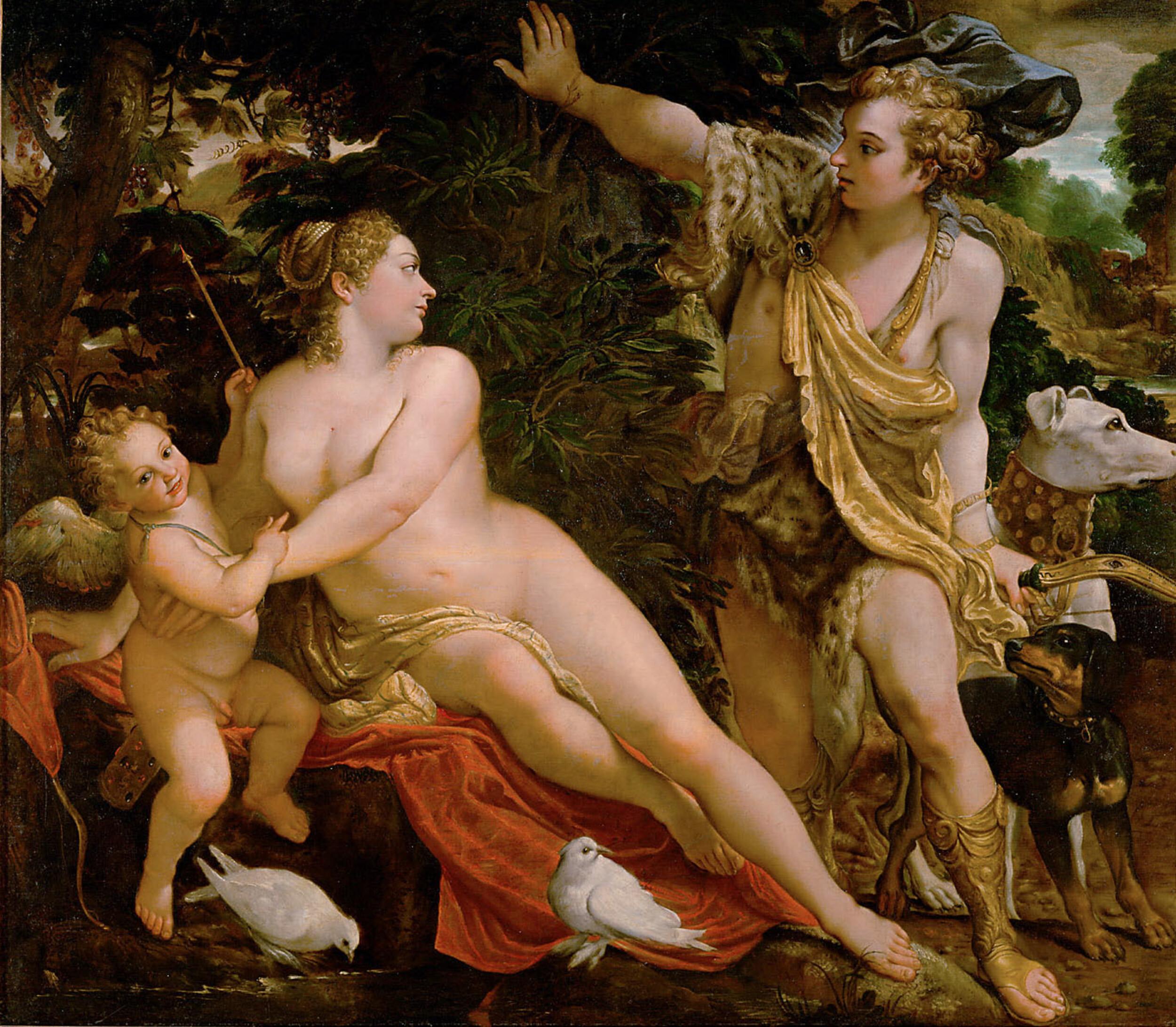 Annibale Caracci - Venus and Adonis