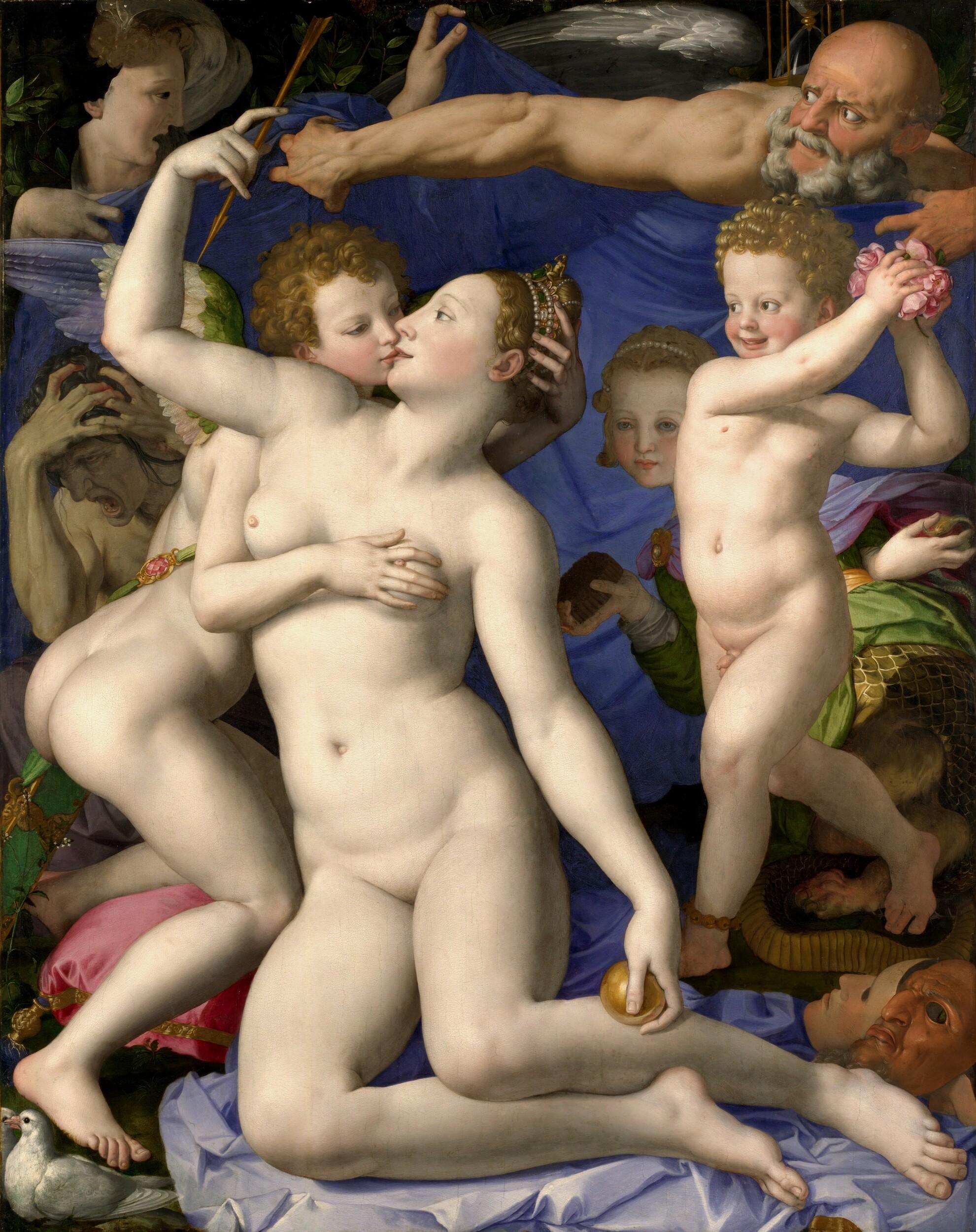 Angelo Bronzino - Venus, Cupid, Folly and Time