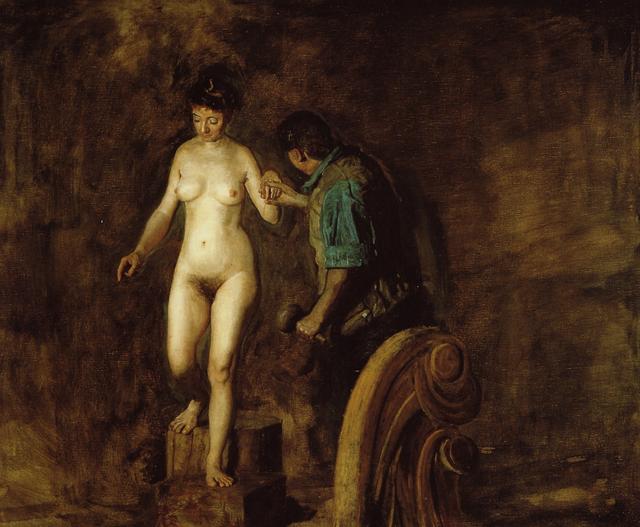 Thomas Eakins - William Rush and his model