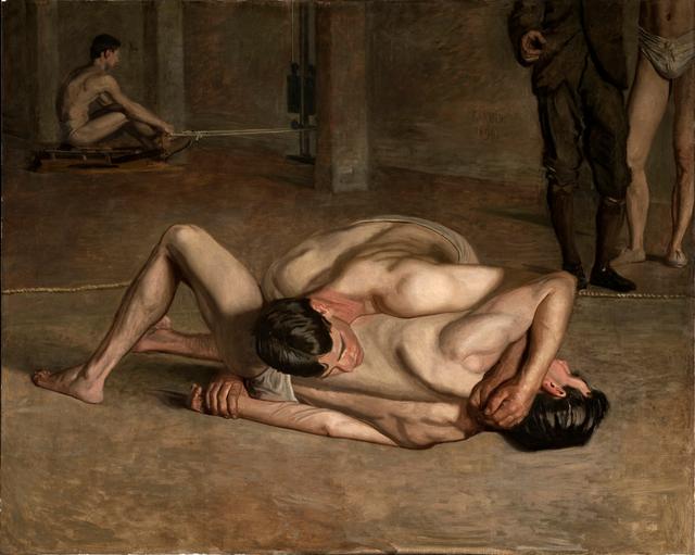 Thomas Eakins - Wrestlers