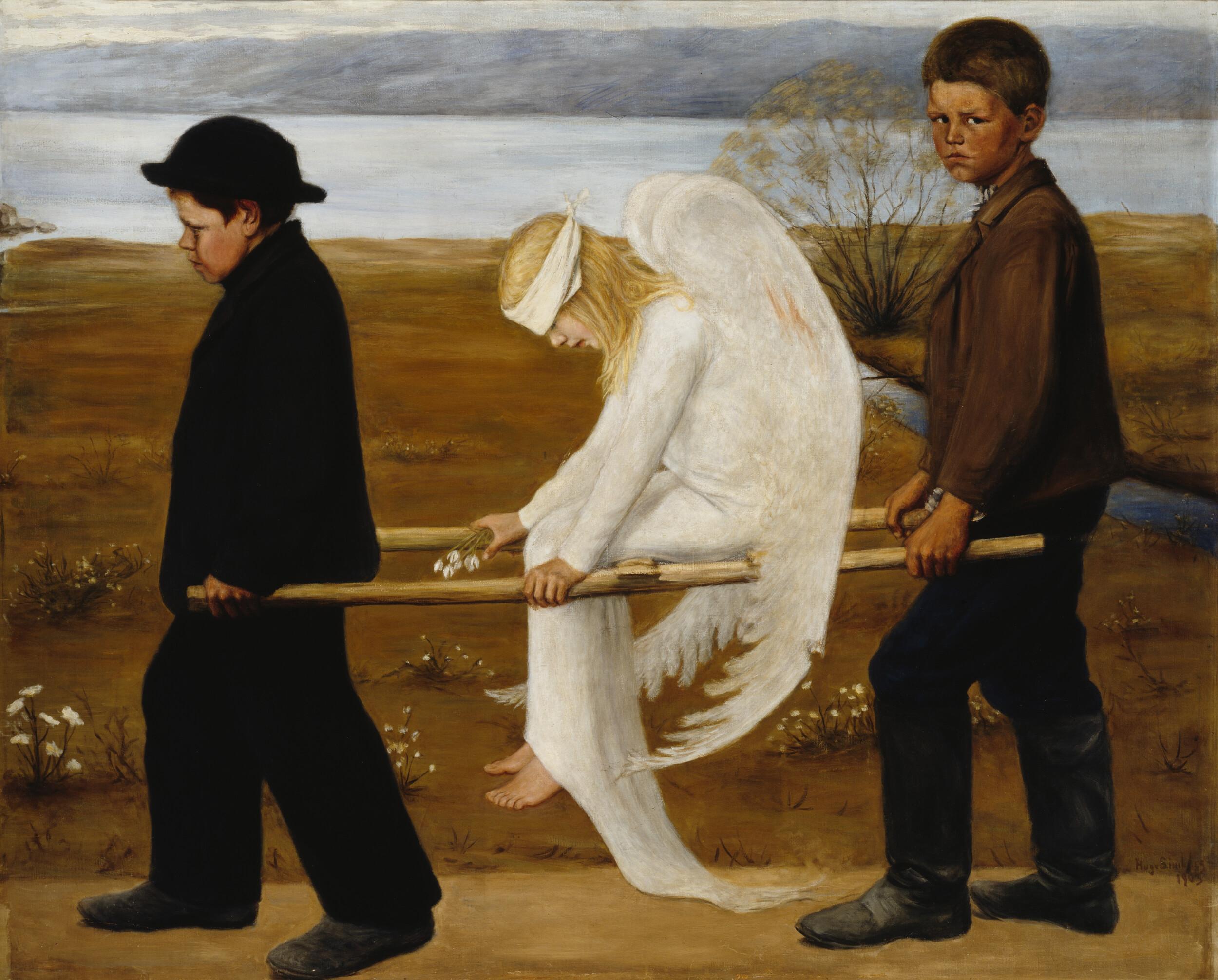 Hugo Simberg - The wounded angel