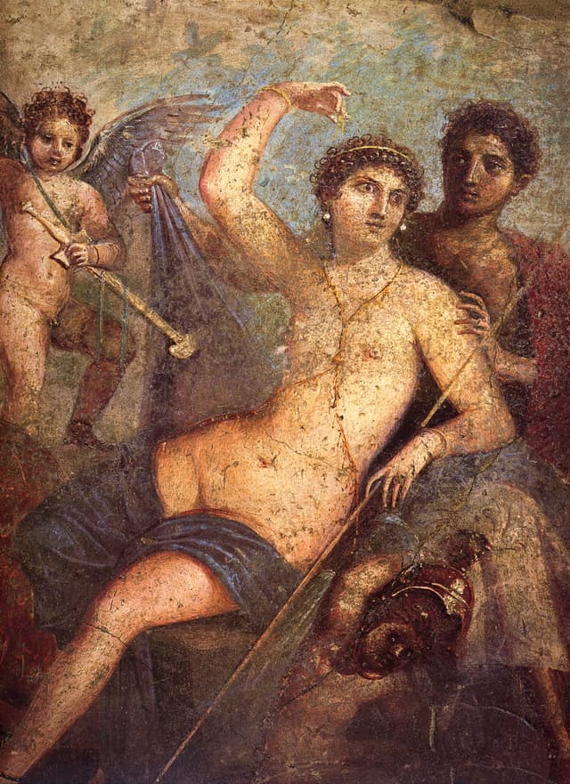 Anonymous - Fresco of Mars and Venus
