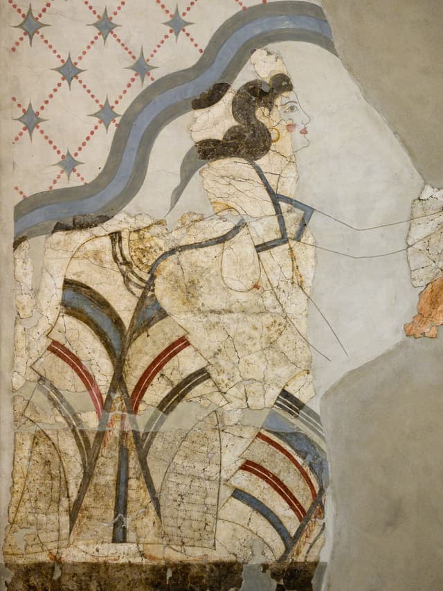 Anonymous - Fresco of the Ladies (c.1600 BCE)