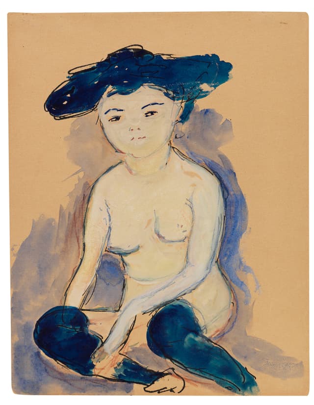 Marianne von Werefkin - Helene with Japanese hairdo