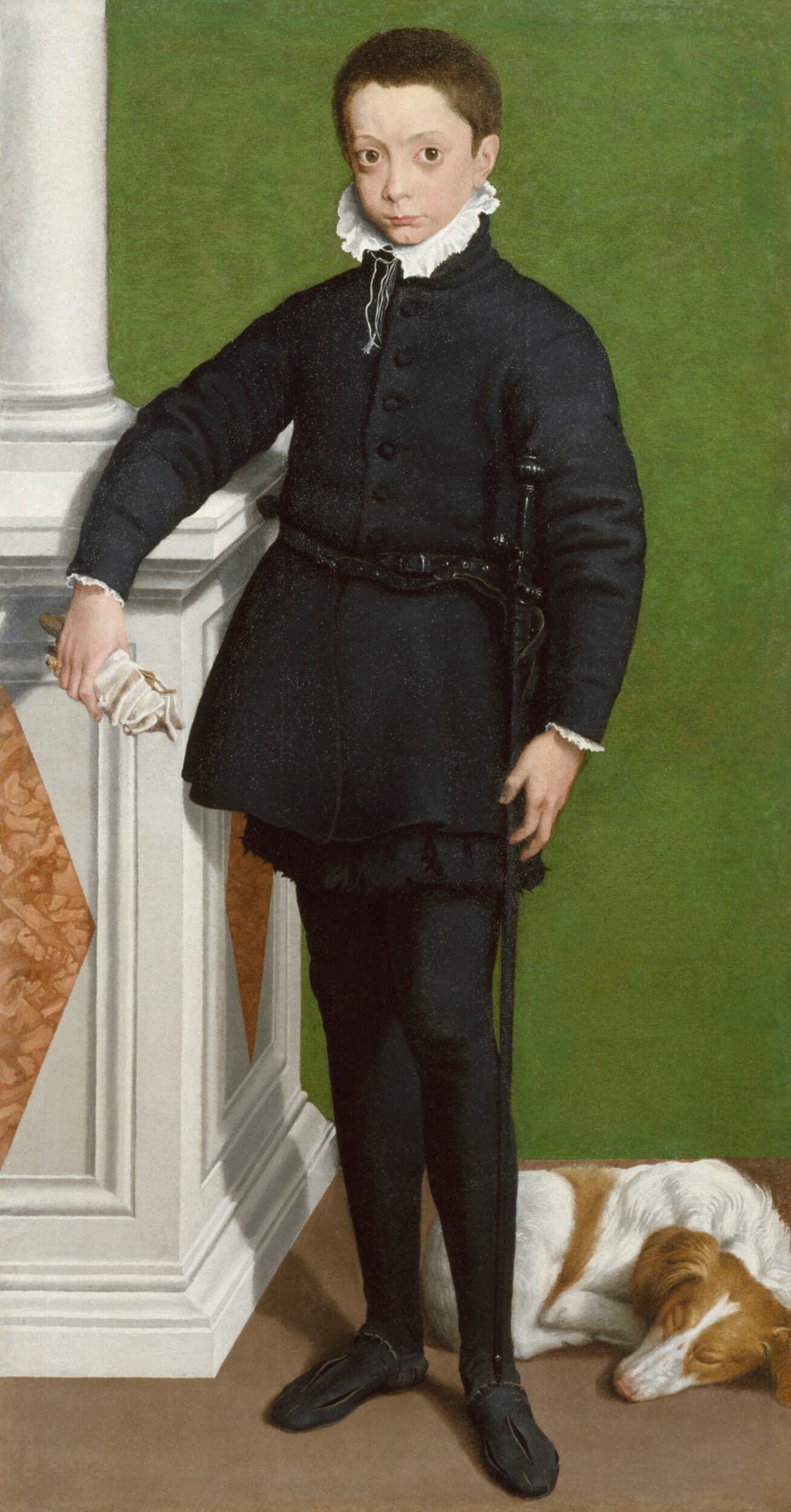 Sofonisba Anguissola - Portrait of Massimiliano Stampa