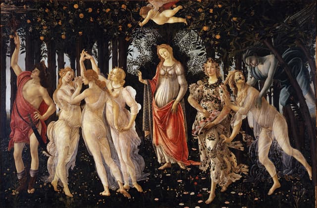 Sandro Botticelli - Spring (Primavera) (c. 1480)
