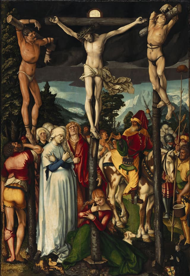 Hans Baldung Grien - The Crucifixion of Christ (1512)