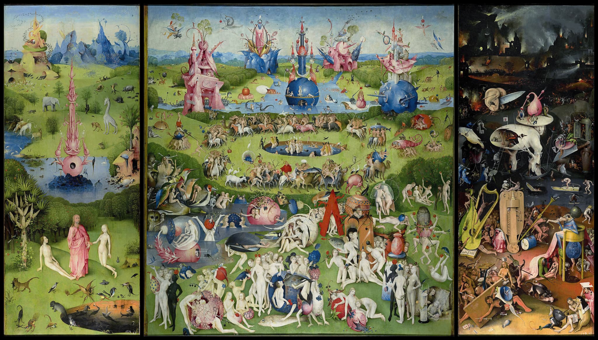 Hieronymus Bosch - The Garden of Earthly Delights