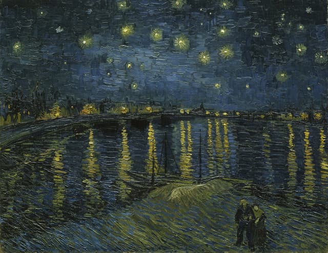 Vincent van Gogh - The starry night