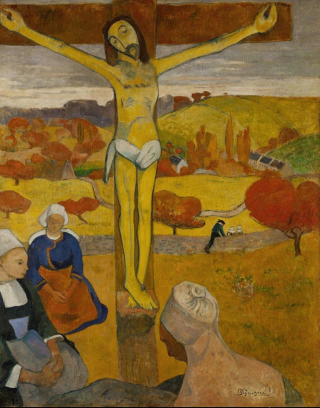 Paul Gauguin - The Yellow Christ (1889)