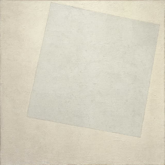 Kazimir Malevich - White on White