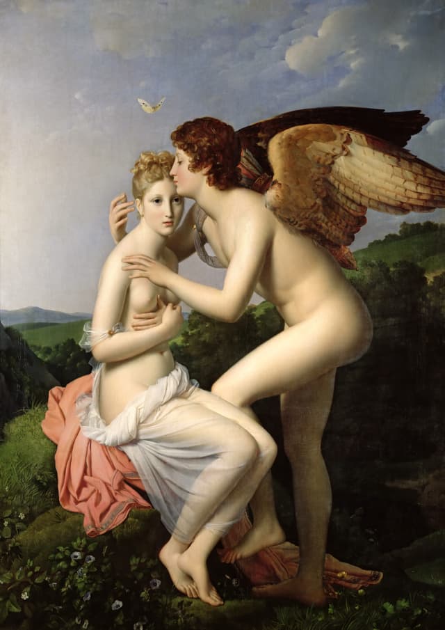 François Gérard - Cupid and Psyche (1798)