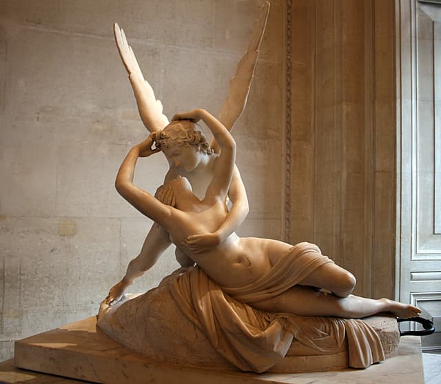 Antonio Canova - Psyche Revived by Cupid’s Kiss (c. 1793)