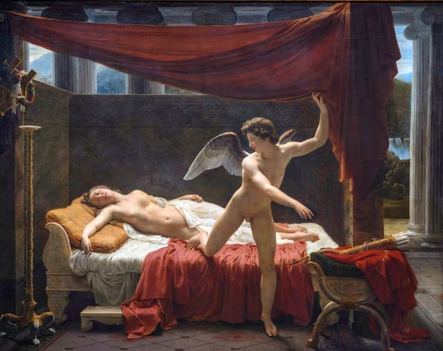 François Édouard Picot - Love and Psyche (1817)