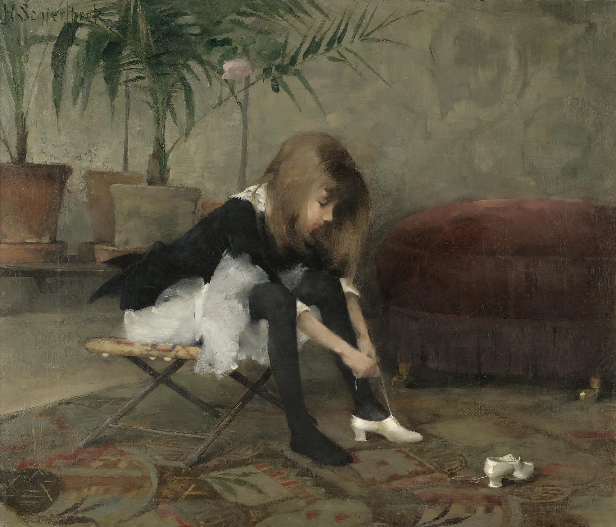 Helene Schjerfbeck - Dancing Shoes