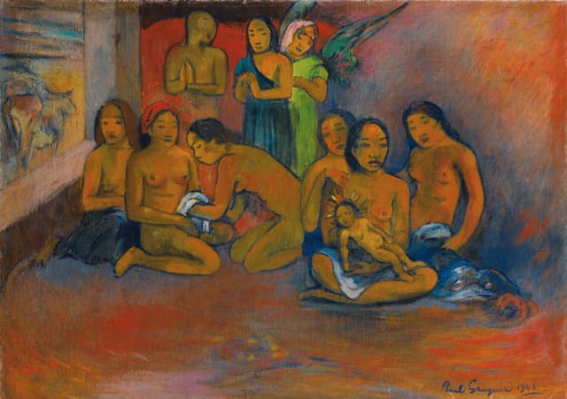 Paul Gauguin - Nativity (1902)