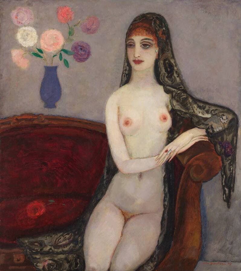 Jan Sluijters - Seated Nude